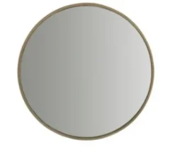 Discount – pyöreä peili 70 cm, honey gold Peilit