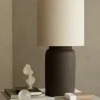 korkea pöytävalaisin, muta Valaisimet