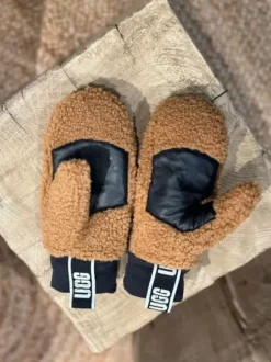 Fluff käsineet, chestnut Hatut, Käsineet Ja Sukat|Janinan Suosikit