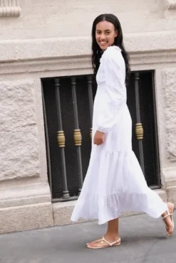 New Umi maximekko, white Mekot Ja Hameet|Juhlavaatteet