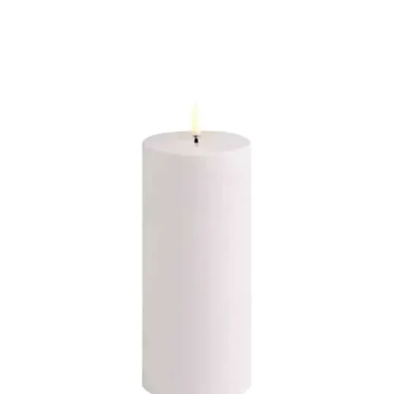 Clearance Uyuni - LED pöytäkynttilä ulkokäyttöön 17,8cm, valkoinen Kynttilät Ja Lyhdyt