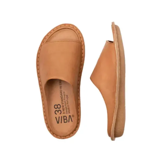 - SAINT TROPEZ Leather Fawn Tan Tohvelit|Tennarit Ja Loaferit