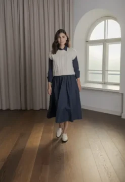 Sale Vivian palmikkoneuleliivi, cream Neuleet Ja Neuletakit|Uutuudet