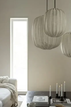 Online Watt&Veke - Prisma 35 kattovalaisin pellavaa, natural Valaisimet