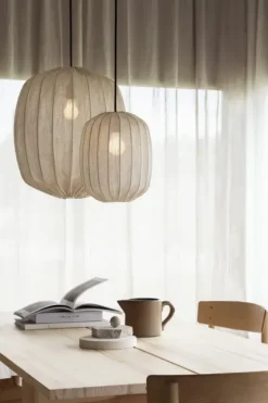 Online Watt&Veke - Prisma 45 kattovalaisin pellavaa, natural Valaisimet