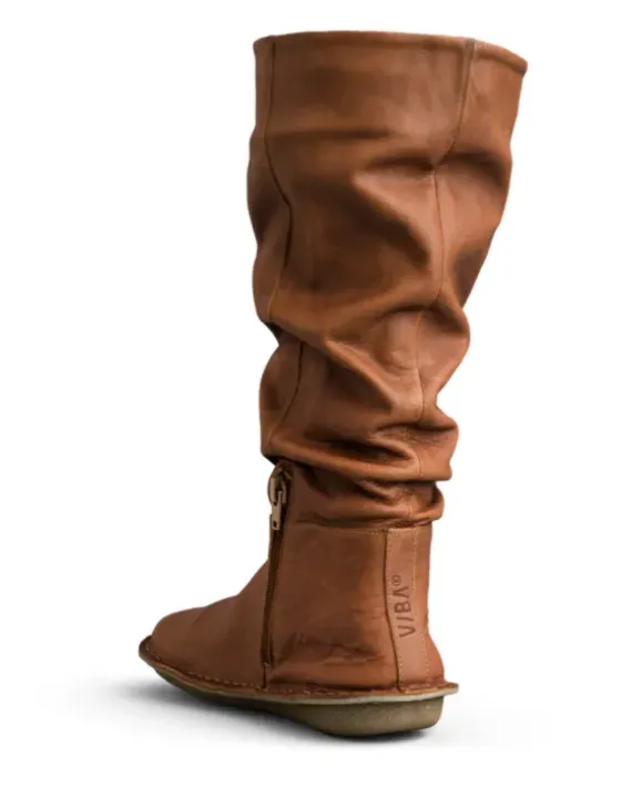 Discount WOODSTOCK saappaat, Leather Cognac Brown Saappaat Ja Nilkkurit|Vibae